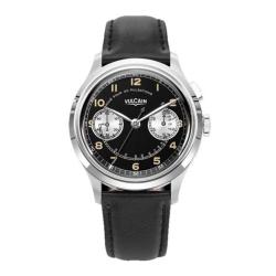 Montre Monopusher Heritage Black & White 650157A08.BAC243 - Vulcain
