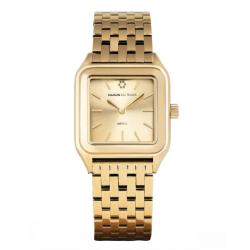Montre MTEris Champagne Doré Jaune Acier 2100-A - Maison du Temps