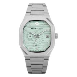 Montre MTPhi Day-Date Vert Acier - Maison du Temps