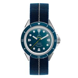 Montre Navygraf Marine Nationale CMM.10 lunette bleue 21.14.55.SN - Yema