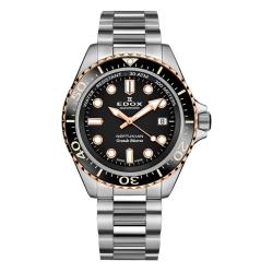 Montre Neptunian Grande Réserve Date Automatic 80801-3NRM-NIR - Edox