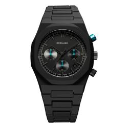 PROMO Montre Polychrono - Characoal Black PHBJ07 - D1 Milano OCARAT.COM BIJOUTERIE N°1
