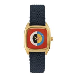 Montre Prima The Swan Perlon Bleu Nuit - LAPS