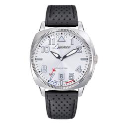 Montre Rafale Solo Display COACH Acier Cuir Noir 666030 - Patrouille de France