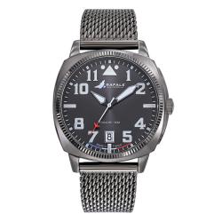 Montre Rafale Solo Display COACH Noir Acier 666032 - Patrouille de France