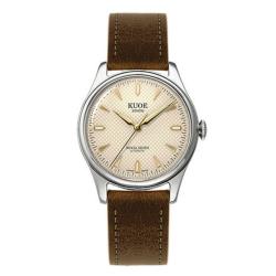 Montre Royal Smith 90-006 Silver Case Ivory Dial - Kuoe Kyoto