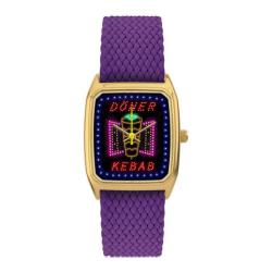 Montre Signature Paristanbul Perlon Violet - LAPS