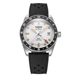 Montre Skindiver GMT White Luminova Beige 680174A57 - Vulcain