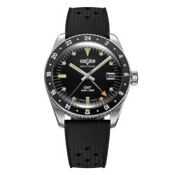 Montre Skindiver Nautical GMT Black Luminova beige - Vulcain