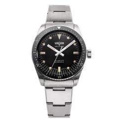 Montre Skindiver Nautique - Black with Khaki Brown Lum 660170A07 - Vulcain
