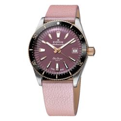 PROMO Montre Skydiver 38 Date Automatic Special Edition With Additional Strap 80131-357RNRC-VIO - Edox OCARAT.COM BIJOUTERIE N°1