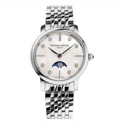 Montre Slimline Ladies Moonphase FC-206MPWD1S6B - Frédérique Constant