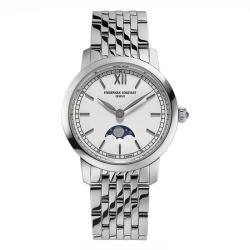 Montre Slimline Ladies Moonphase FC-206SW1S6B - Frédérique Constant