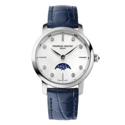 PROMO Montre Slimline Moonphase FC-206MPWD1S6 - Frédérique Constant OCARAT.COM BIJOUTERIE N°1