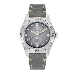 Montre Super-Squale Sunray Grey Leather SUPERSSG.PG - Squale