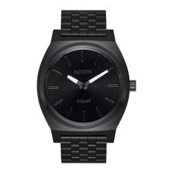 Montre Time Teller Solar All Black / White A1369 756-00 - NIXON