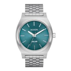 Montre Time Teller Solar Silver / Dusty Blue Sunray A1369 5161-00 - NIXON