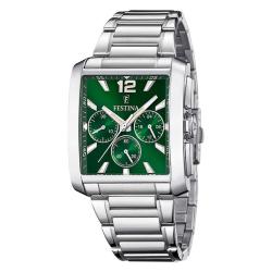 Montre Timeless Chronograph Acier Vert F20635/3 - Festina