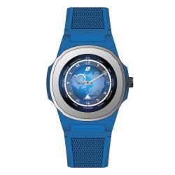 Montre Times Dwellers Black Corner x Anka - Bleu - Black Corner