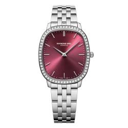 Montre Toccata Heritage 31 x 36 mm - Cadran rouge 5280-STS-45001 - Raymond Weil