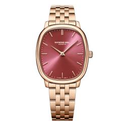 Montre Toccata Heritage 33 x 38 mm - Cadran rouge 2280-P5-45001 - Raymond Weil
