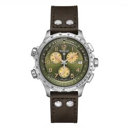 Montre X-Wind GMT Chrono Quartz H77932560 - Hamilton