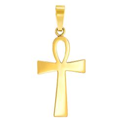 Pendentif Croix Ânkh en Or Jaune 375 - Vandona