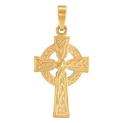 Pendentif Croix Celtique en Or Jaune 375 - Vandona