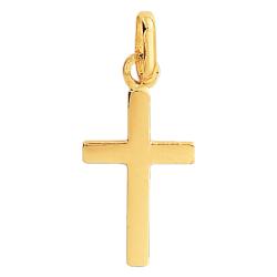 Pendentif Croix en Or Jaune 750 - Lucas Lucor