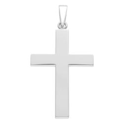 Pendentif Croix Lapidée en Argent 925 - Vandona