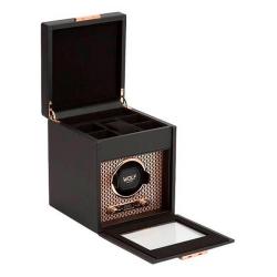 Remontoir montre Axis Single Winder Copper avec rangement - Wolf 1834