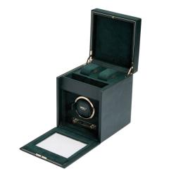 Remontoir montre British Racing Green Single Watch Box 792141 - Wolf 1834