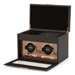 Remontoir montre double Axis avec rangement - Wolf 1834