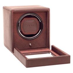 Remontoir montre Simple Marron Cubs & Cubbies avec Couvercle - Wolf 1834