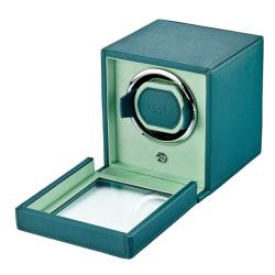 Remontoir montre Simple Turquoise et Menthe Cubs & Cubbies avec Couvercle - Wolf 1834