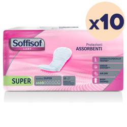 10 PAQUETS - Protection féminine - LADY SUPER - SOFFISOF