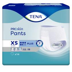 4 paquets - TENA Pants ProSkin Plus Extra Small - 48 unités