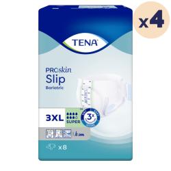 4 paquets - TENA Slip Bariatric Super XXXL - 32 unités