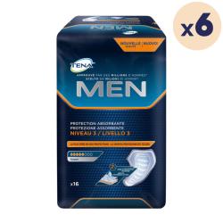 6 paquets - TENA Men Niveau 3 - 96 unités