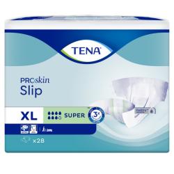6 paquets - TENA ProSkin Slip Super Extra Large - 168 unités