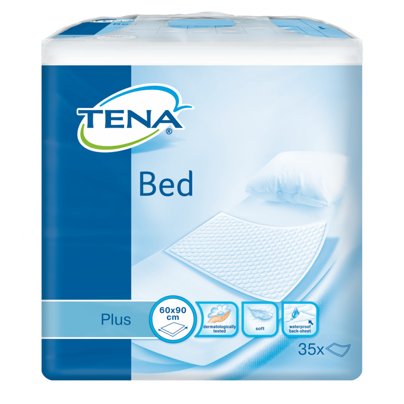8 paquets - TENA Bed Plus alèse jetable 60 x 90 cm - 240 unités