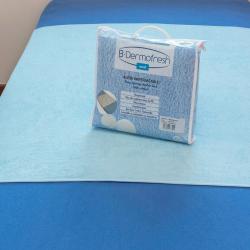 Alèse lavable imperméable Dermofresh - Bleu - 150 cm