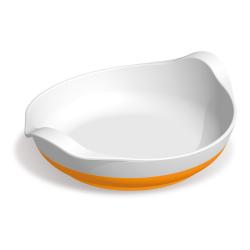 Assiette antidérapante de préhension - Bleu - 21,2 cm