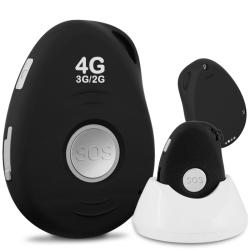 Balise assistance GPS Basic Sympa 4G - Noir - 6 cm