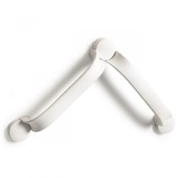 Barre d'appui coudée à coller Etac Flex - Blanc - 100 kg