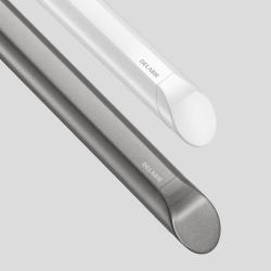Barre d'appui droite poignée ergonomique Delabie - Anthracite - 135 kg