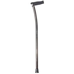 Canne de marche INDESmed en carbone - Taille : L - Noir - L