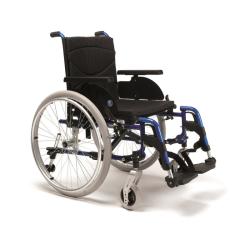 Fauteuil roulant manuel léger V500 Light - Bleu - 101 cm