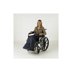 Housse avec doublure à enfiler fauteuil roulant - Taille : L - Bleu - L