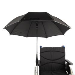 Parapluie articulé fauteuil roulant - Bleu